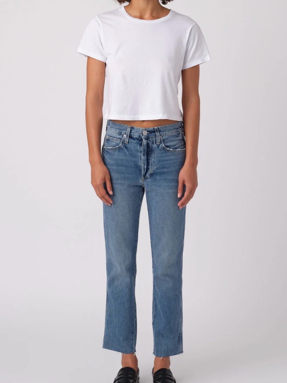 AMO Loverboy Loved Straight Leg Jeans